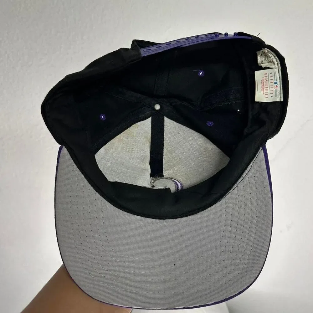 1995 Colorado Rockies Looney Tunes snapback hat baseball